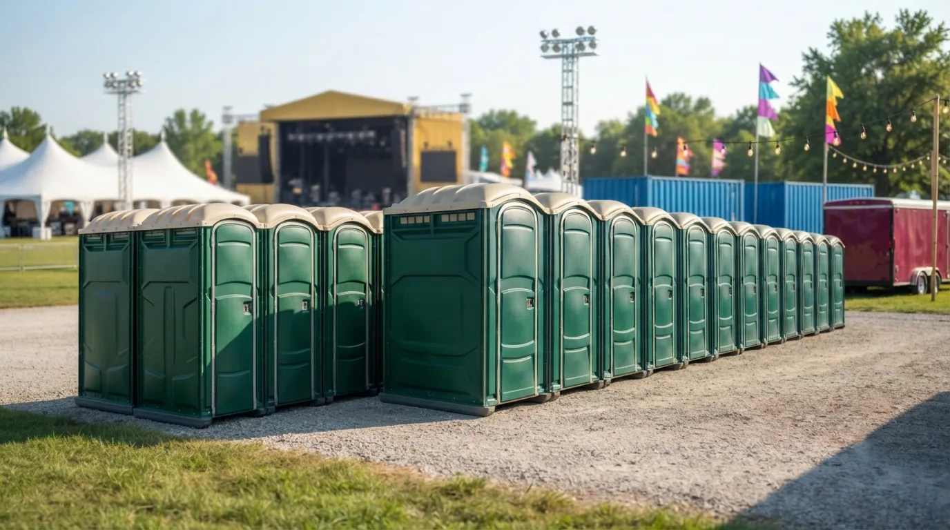 Concert Restroom Rental in Pittsburgh, PA