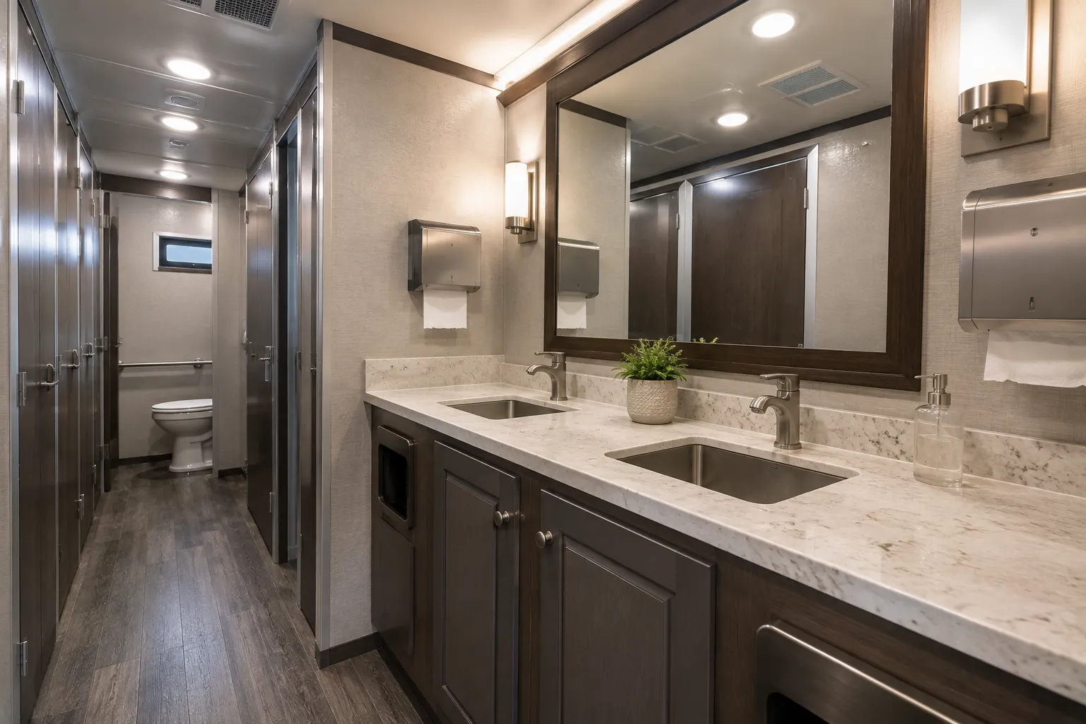 Luxury Restroom Trailer in Pittsburgh, PA