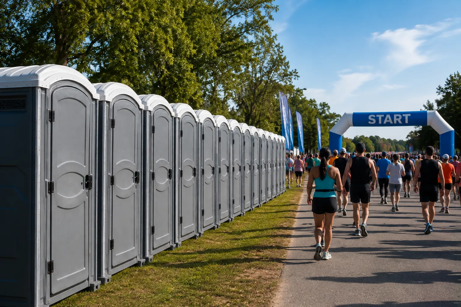Marathon and Race Restrooms in Pittsburgh, PA