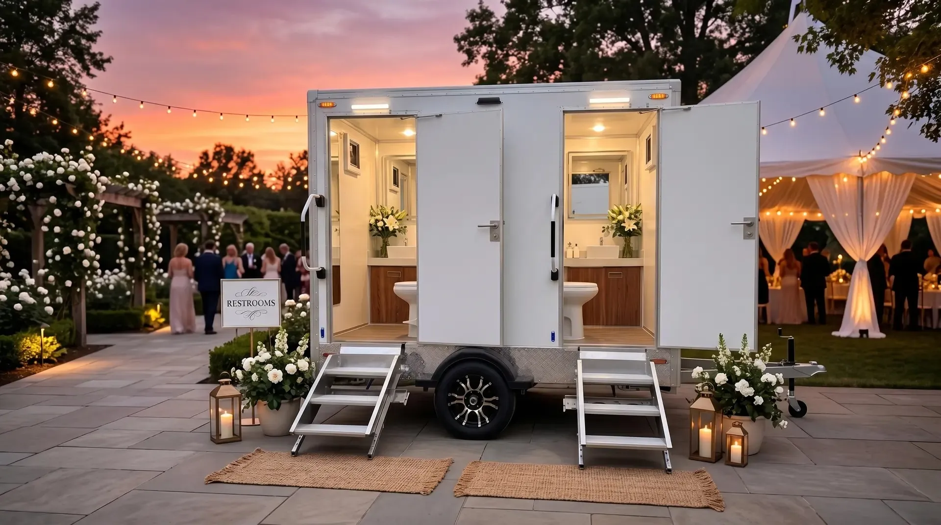 Wedding Restroom Rental in Pittsburgh, PA